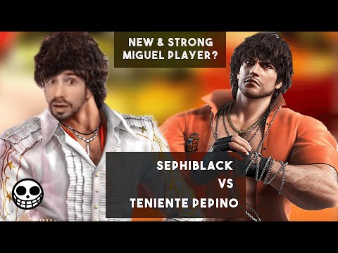 Road to TekkenGodOmega - New&Strong Spanish Miguel - Sephiblack (Miguel) vs Teniente Pepino (Miguel)