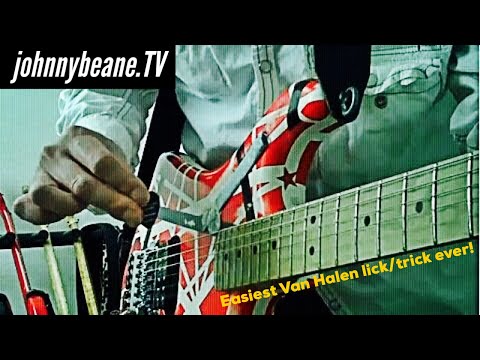 Easiest Eddie Van Halen guitar lick/trick ever. EVH EVHGEAR