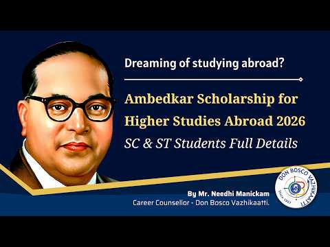 Ambedkar Scholarship for Higher Studies Abroad 2026