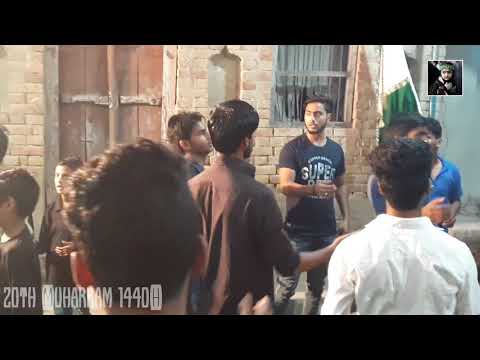 Anjuman Akbaria Usmanpur Jalalpur | mere baba safar mein hain | 20th Muharram 1440H at jalalpur