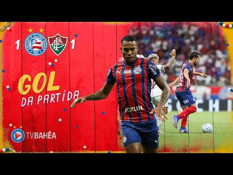 BAHIA 1 x 1 FLUMINENSE - GOL - BRASILEIRÃO (05/02/26)