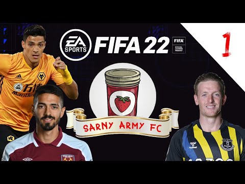 SARNY ARMY FC IS BORN! | FIFA 22 CREATE-A-CLUB MODE EP1