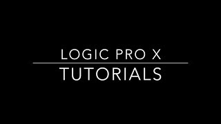 Logic Pro X - How To Do Sidechain Compression