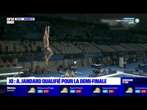 JO : Alexis Jandard qualifié pour la demi-finale en plongeon