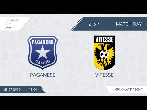 AFL19.  Summer Cup. 2019.  Day 2.  Paganese - Vitesse