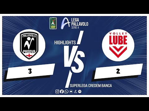 Sonepar Padova vs. Cucine Lube Civitanova - Superlega Credem Banca VBTV Match Highlights
