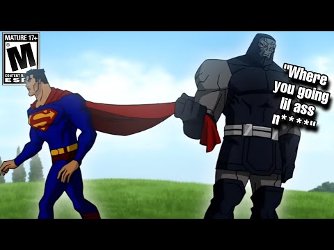 That time Darkseide disrespected Superman at his own home.