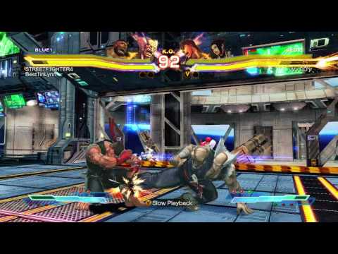 STREETF1GHTER4 (Heihachi) Best1inlynn (Zangief) vs vVv CD jr (Ryu&Juri)