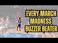 Every March Madness True Buzzer Beater Since 1977
