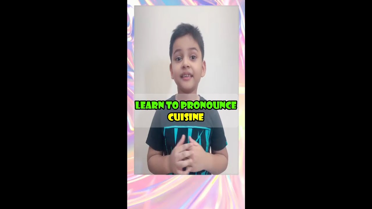 How to Pronounce Cuisine #shorts