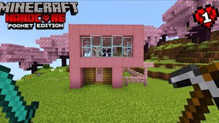 Minecraft hardcore survival series in pocket edition 🔥 ll EP-1 [Hindi]