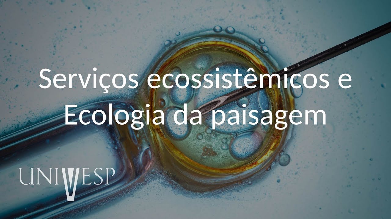 Tópicos Avançados em Biologia - Aula 01 - Serviços ecossistêmicos e Ecologia da paisagem