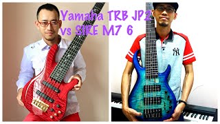 Video thumbnail for Yamaha TRB JP 2 vs SIRE M7 6 by Rama Natanael