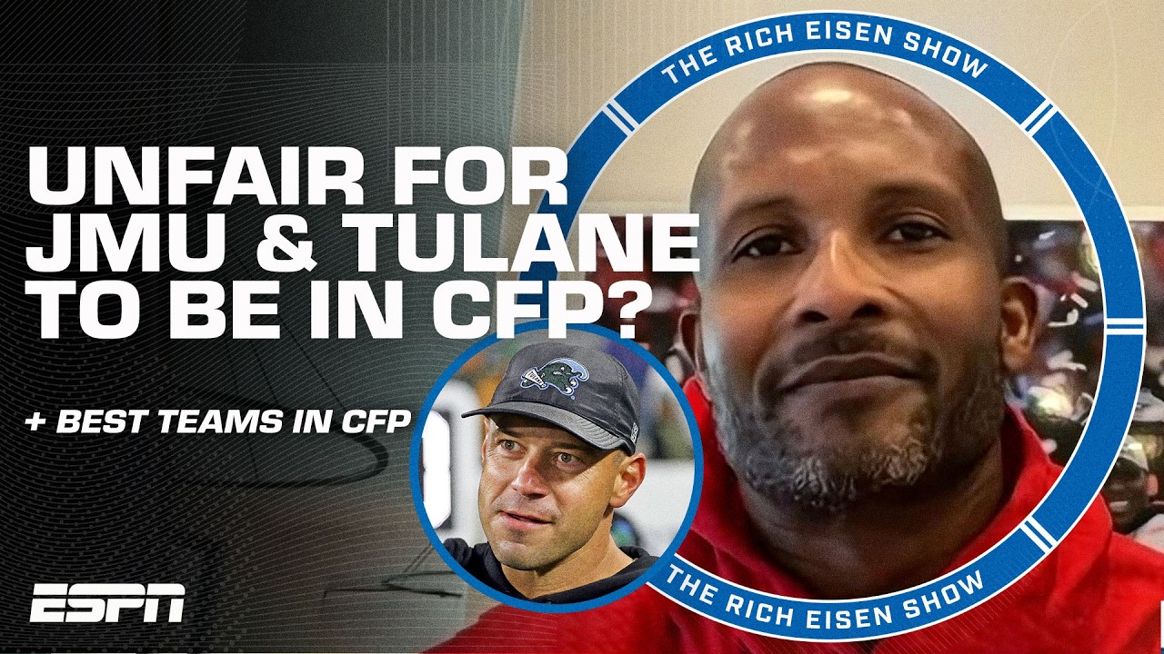 Champ Bailey questions Tulane & JMU in CFP + Broncos, Peyton Manning & more! | The Rich Eisen Show