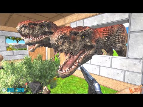 Jurassic Championship. FPS Perspective! Animal Revolt Battle Simulator