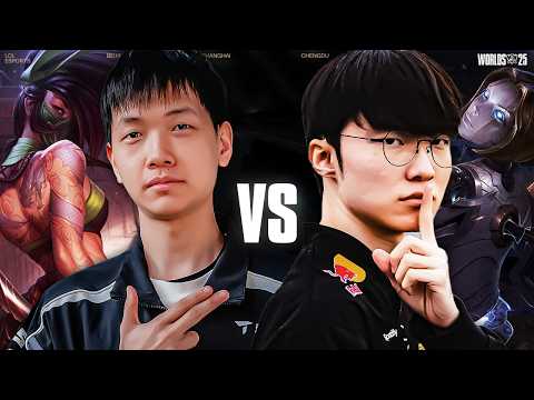 GRAND FINALS LOCKED IN | T1 vs TES Highlights | Worlds 2025 Semifinals