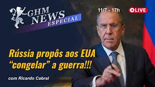Rússia propôs aos EUA “congelar” a guerra!!!