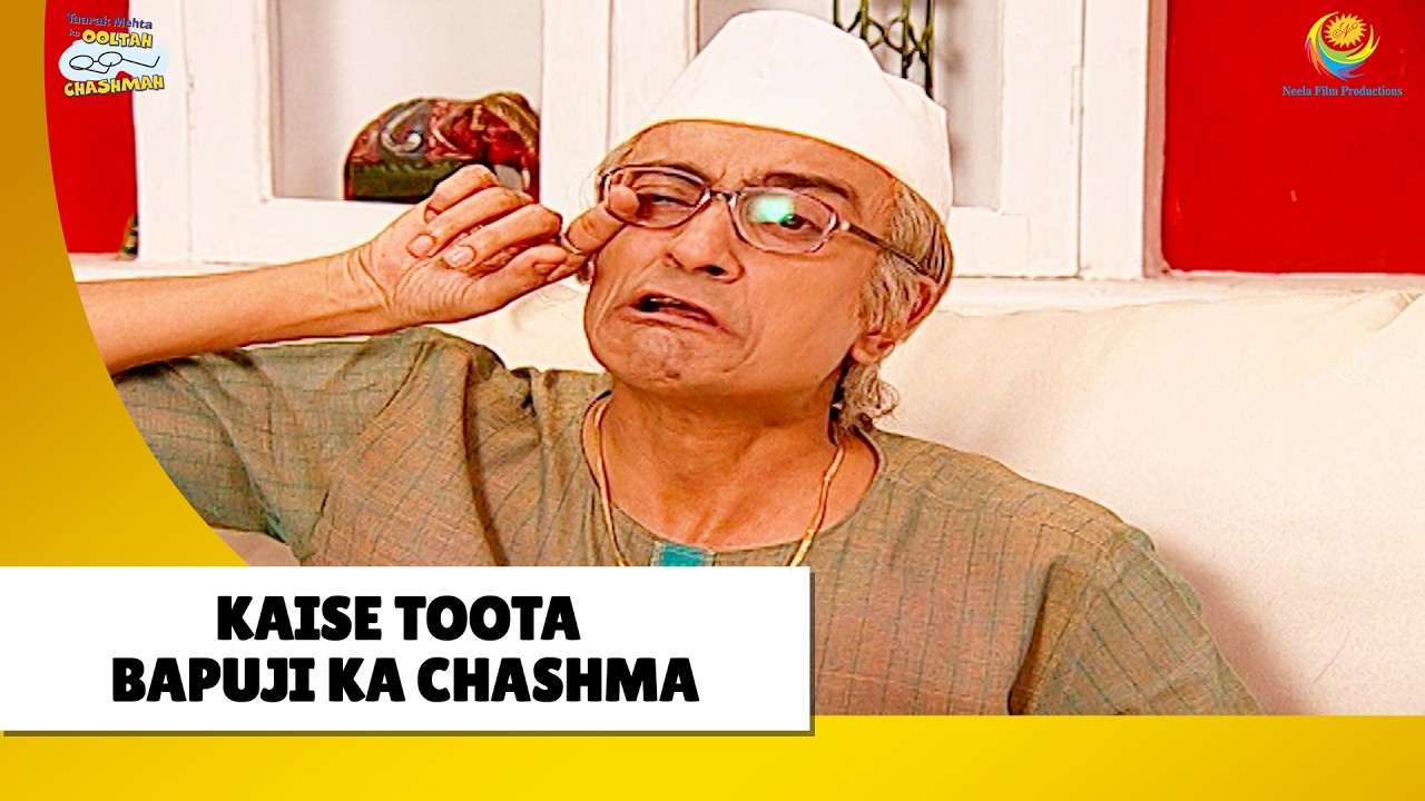 Kaise toota bapuji ka chashma ! | Haste Raho Hasate Raho! | Taarak Mehta ka Ooltah Chashmah