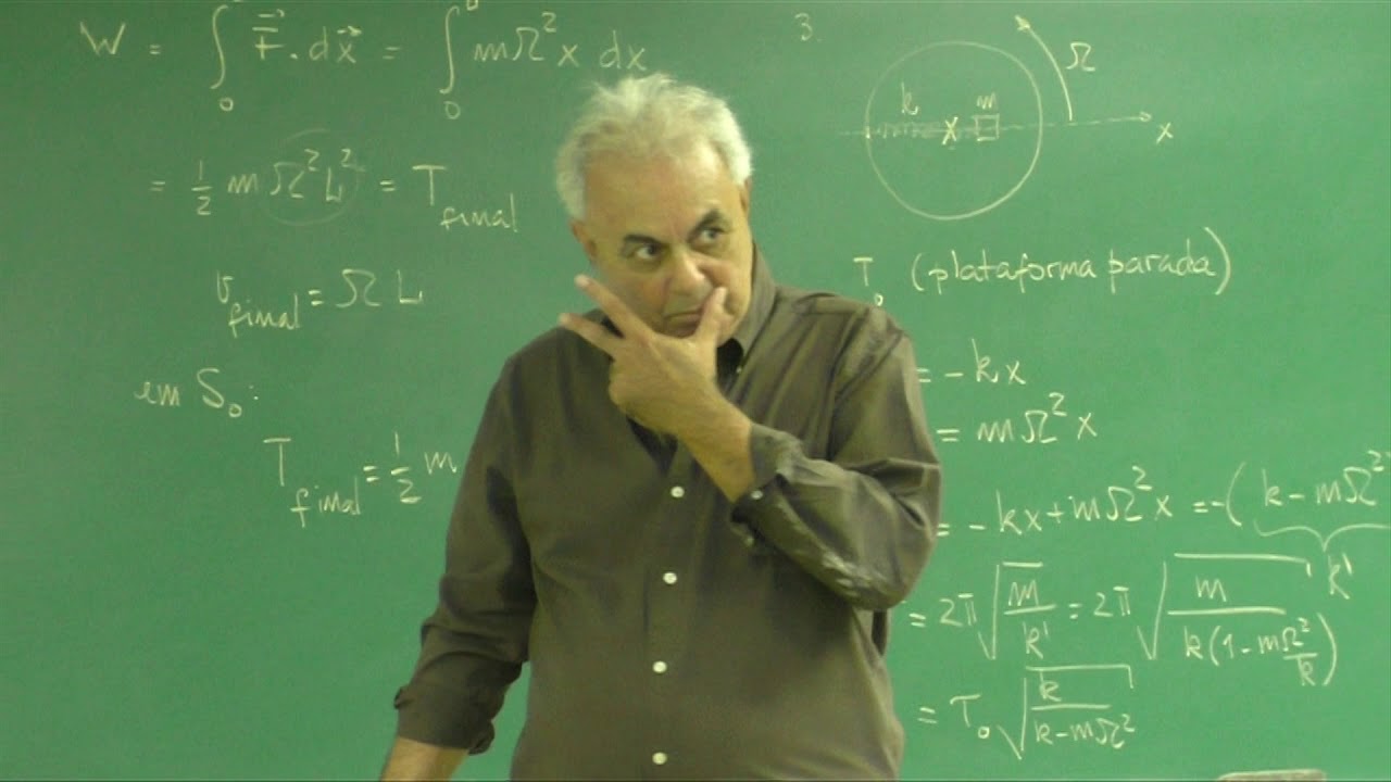 Aula 30.5 - Efeito da força centrífuga sobre a gravidade efetiva