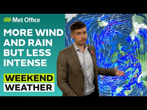 Weekend Weather 02/11/2023 – Less unsettled but some wind and rain  - Met Office UK Forecast