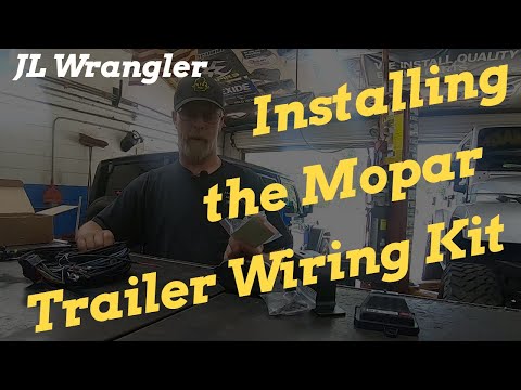 Installing the JL Mopar Trailer Wiring Kit