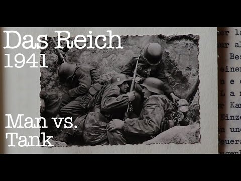 Das Reich, the unit the farthest east on 26.7.41 - platoon leader's war diary, man versus tank Pt 13
