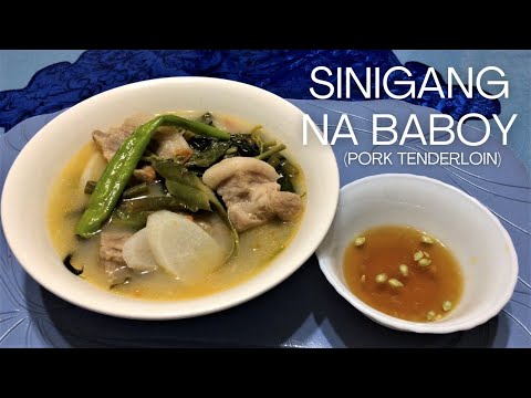 SINIGANG NA BABOY (PORK TENDERLOIN) | PINOY ULAM #1 | MOMMY'S EASY RECIPES
