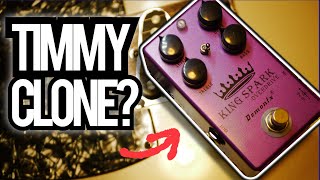 Video thumbnail for Is this THE budget TIMMY clone? Demon FX King Spark Overdrive by Budget Pedal Chap