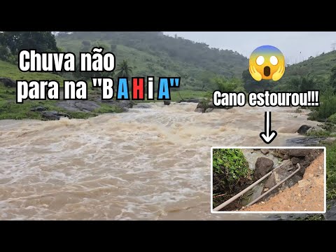 Itagibá está só chegando água 😧  (está muito perigoso!) #itagiba 