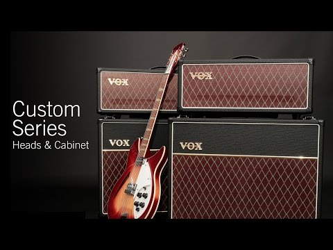 VOX Custom Series Head & Cabinet Demo  AC30CH, AC15CH & V212C