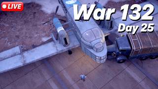 🔴 FOXHOLE AIRBORNE // WAR 132 - DAY 25 // WARDEN FRONTLINE // LIVE GAMEPLAY