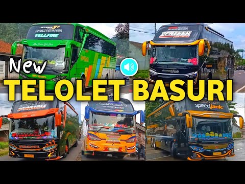 UNIK!!! KLAKSON TELOLET BASURI,  BUS INDONESIA