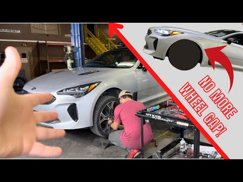Installing Lowering Springs on My Girlfriends Stinger! INSANE DIFFERENCE! (Tutorial Included)
