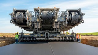 Insane Road Construction Machines That Finish Work in Record Time