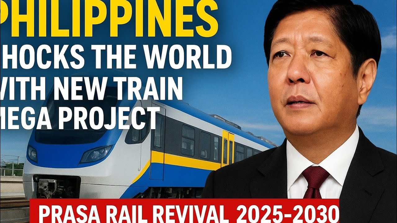 Philippines STUNS the World with New Train Mega Project 2025–2030