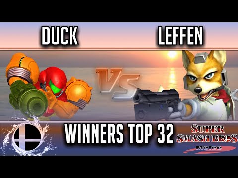 Smash'N'Splash 4  WINNERS TOP 32 -  Duck (Samus) vs TSM | Leffen (Fox)