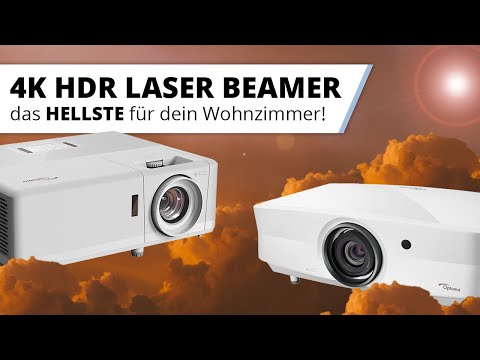 Optoma UHZ4000 & Optoma UHZ2000 Beamer - die hellsten 4K Projektoren für dein Wohnzimmer!