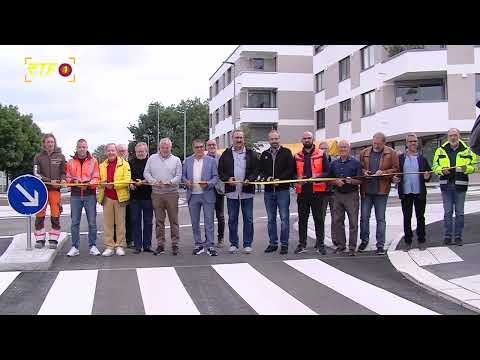 Einweihung des Kreisverkehrs in der Stingstraße in Balingen