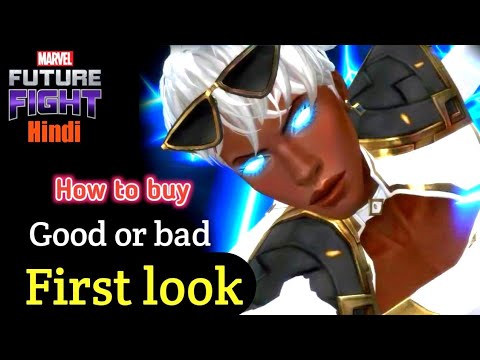 How to purchase storm uniform | storm uniform review and skill rotation | Marvel Future Fight -HINDI