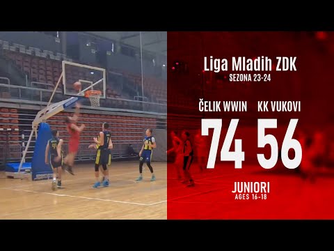 OKK Čelik WWIN vs. KK Vukovi #Full Game #Basketball