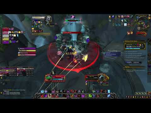 WoW 8.3 | Blood DK | Shrine of the Storm +18 (Fortified/Bursting/Volcanic/Awakened)