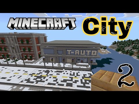 Auto Parts Store! (Building a Minecraft City) 2