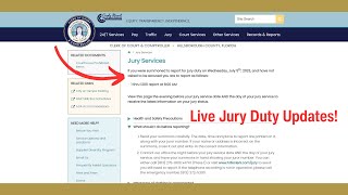 How To Check the Status of Jury Duty