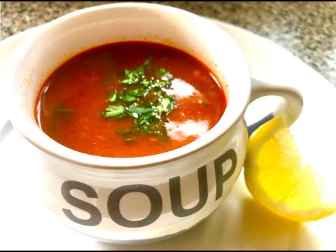 Chorba vermicelle - الشوربة الجزائرية - Tomato soup (Chorba)| Algerian traditional chorba