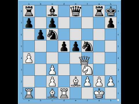 Tako je to kad se igra šah neko mora i da izgubi  PEREZ vs HOLMES # 1928