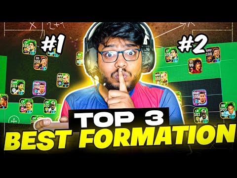 Top 3 SECRET Formations to REACH DIVISION 1 in eFootball 2025! 🤫