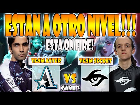 TEAM ASTER VS TEAM SECRET BO2[GAME 2 SUMAIL, KAKA VS CRYSTALLIS, PUPPEY - RIYADH MASTERS 2023 -DOTA