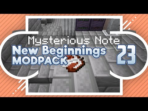 HR: New Beginnings Modpack // Part 23 // Mysterious Note!