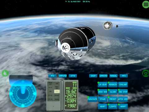 iOS Space Simulator - Apollo & Space Shuttle On iPad - YouTube