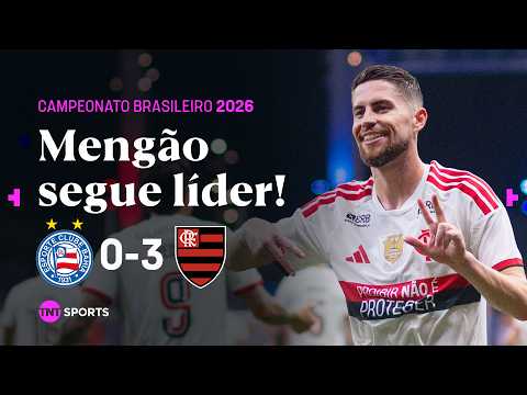 PAQUETÁ MARCA GOLAÇO E MENGÃO SEGUE LÍDER! BAHIA 0X3 FLAMENGO | MELHORES MOMENTOS